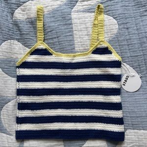 STAUD knit tank top